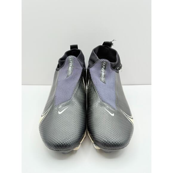 Size 10 Nike Mens Vapor Edge 360 Pro Football Cleats Black Gold A08277-001 - Picture 2 of 9